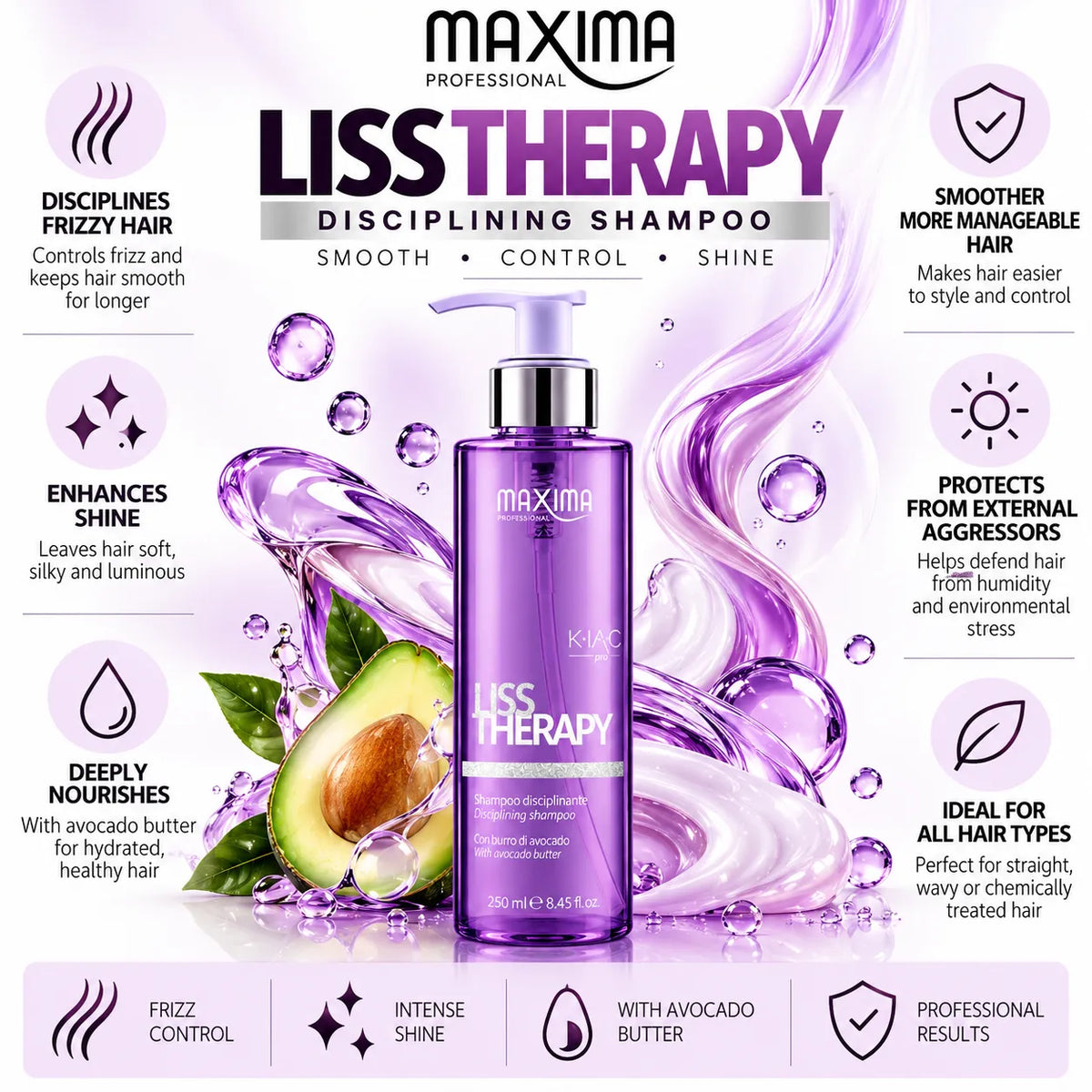 Maxima Liss Therapy Shampoo