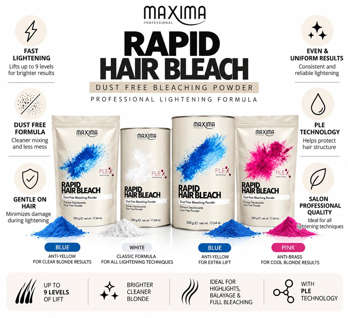 Maxima Rapid Hair Bleach