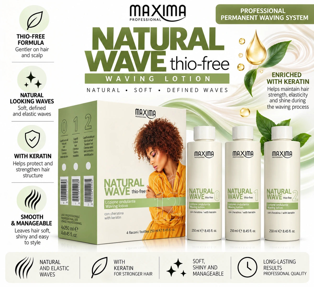 Natural Wave Perming & Curling Lotion