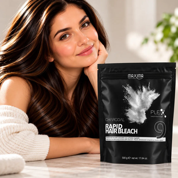 Charcoal Hair Bleach White